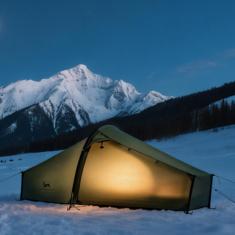 UL-Galle 1.5lb Ultralight 15D Nylon Solo Backpacking Tent