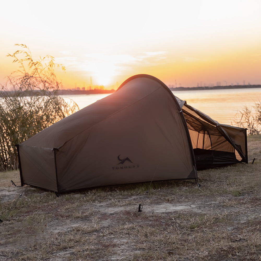UL-Galle 1.5lb Ultralight 15D Nylon Solo Backpacking Tent