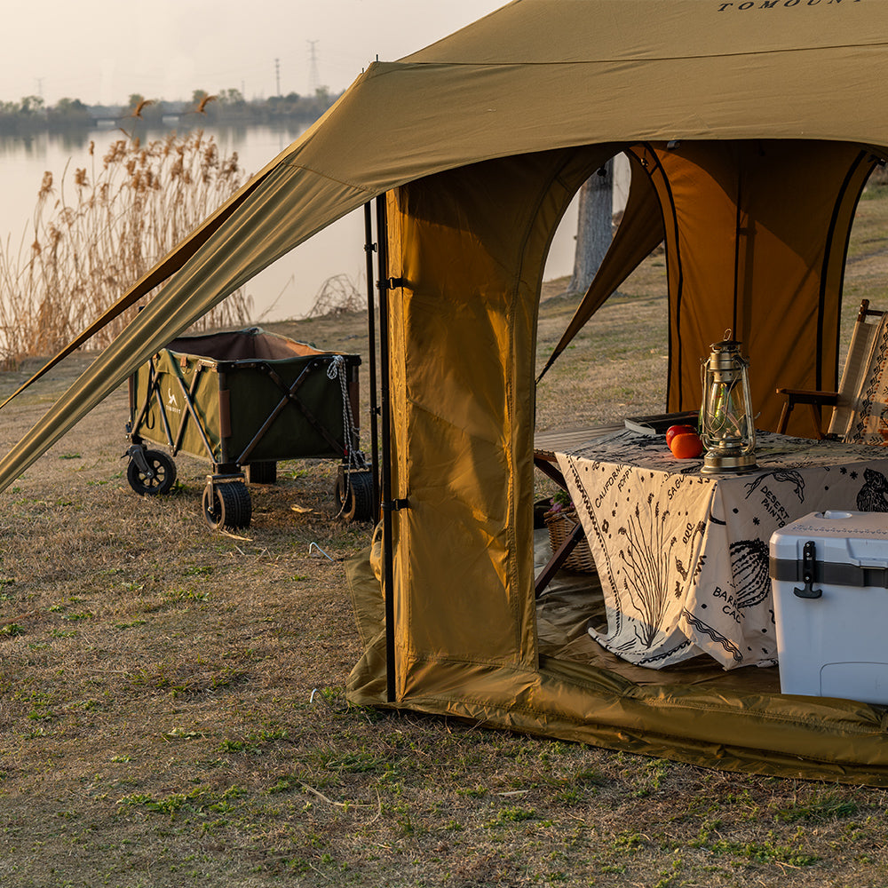 ONEROD-Circus 5M 4-Season Canvas Hot Tent with Stove Jack