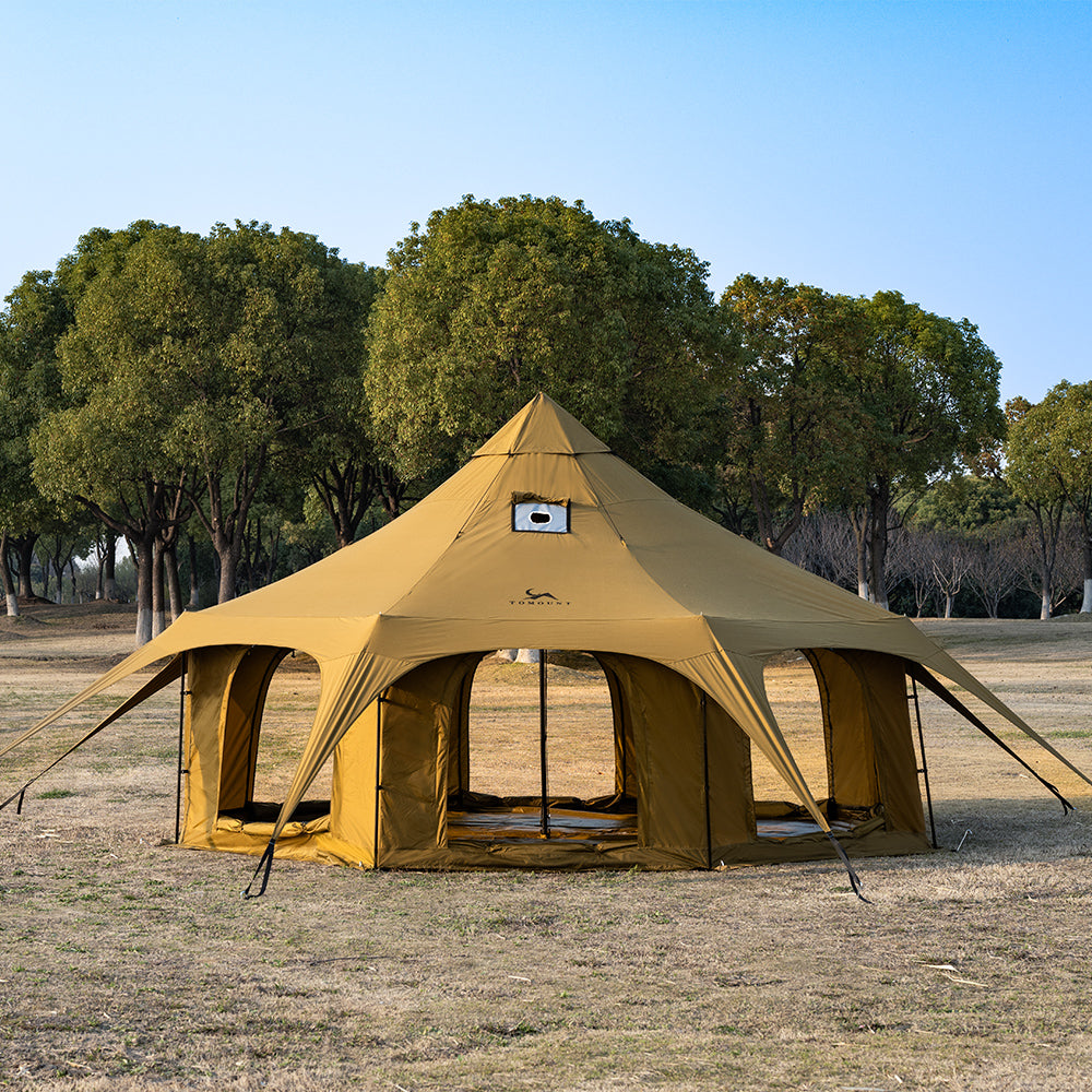ONEROD-Circus 5M 4-Season Canvas Hot Tent with Stove Jack