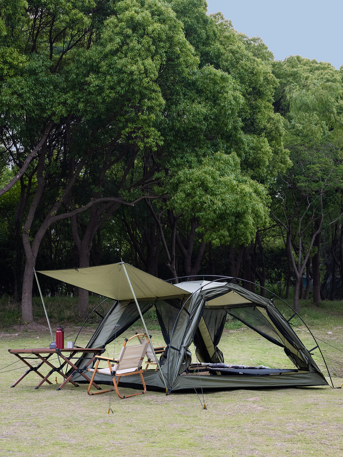 TOMOUNT Rany™ Lightweight 3 Person Waterproof Camping Tent