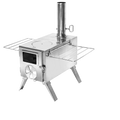 TOMOUNT Ultra-Large Capacity Wood Burning Stove for Hot Tents