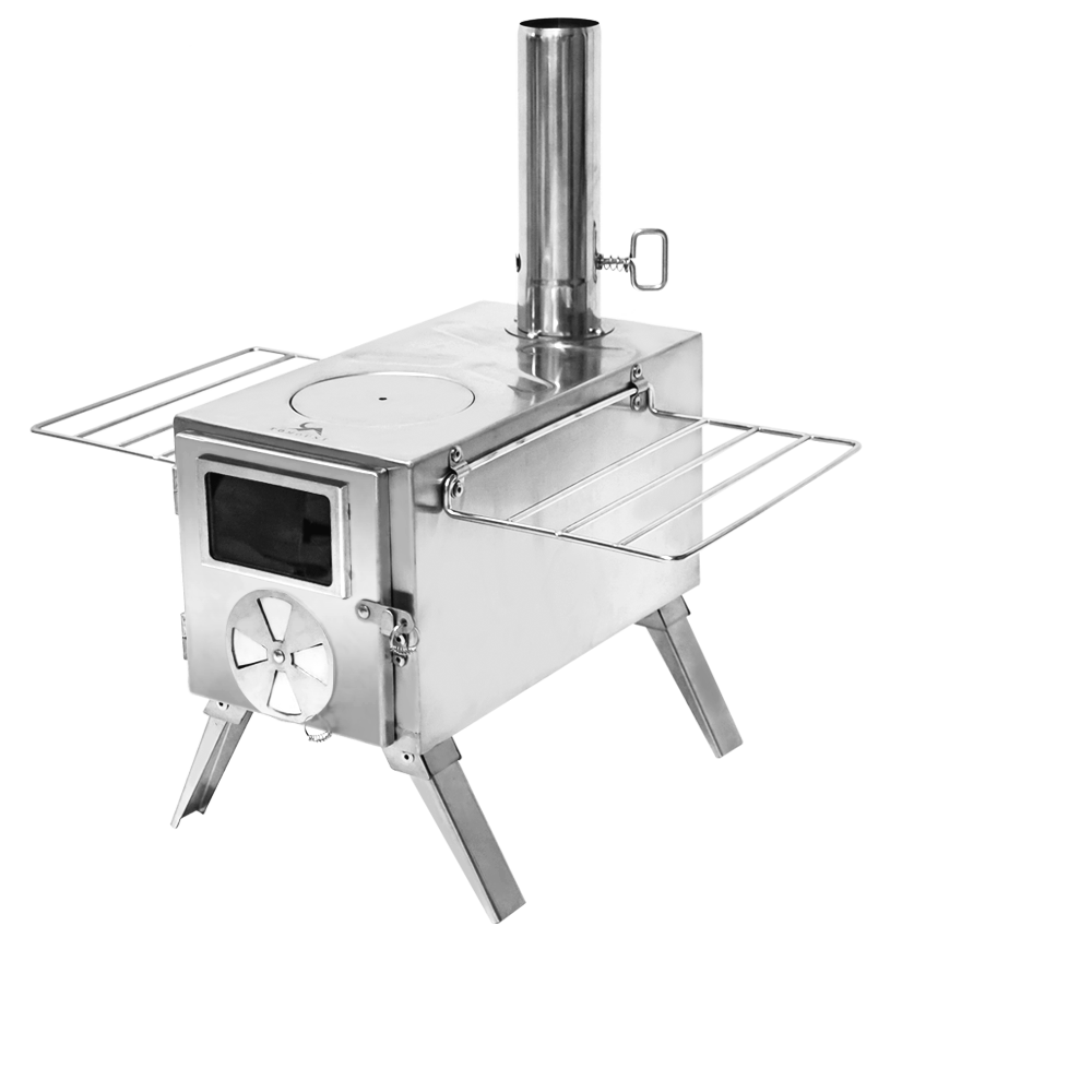TOMOUNT Ultra-Large Capacity Wood Burning Stove for Hot Tents