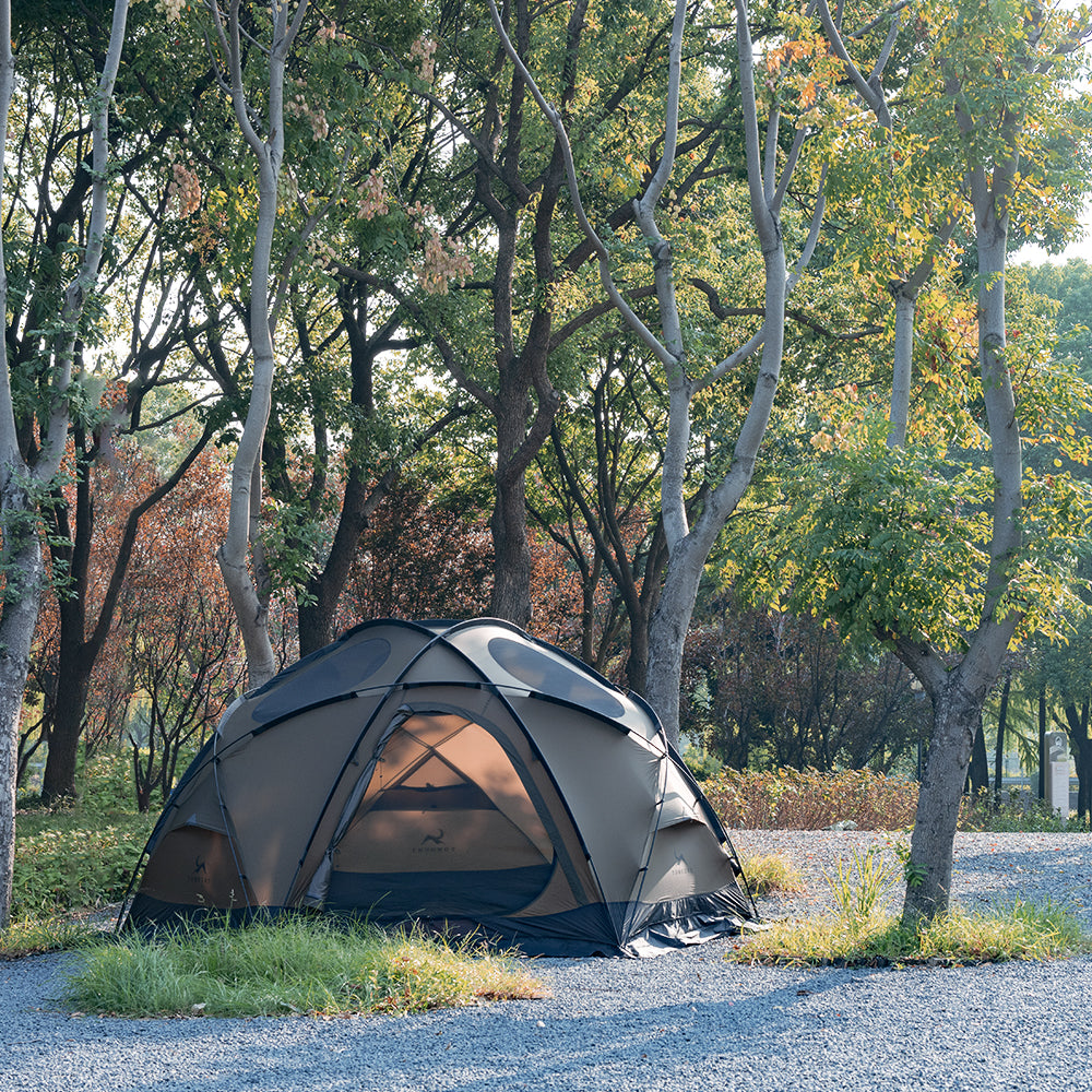 TOMOUNT Zeal™ Dome 4-Season Ultralight Nylon Tent with Stove Jack