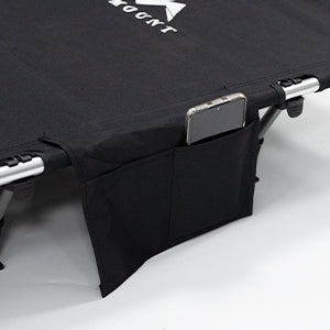 TOMOUNT Lightweight Camping Cot Portable Folding Bed for Tent