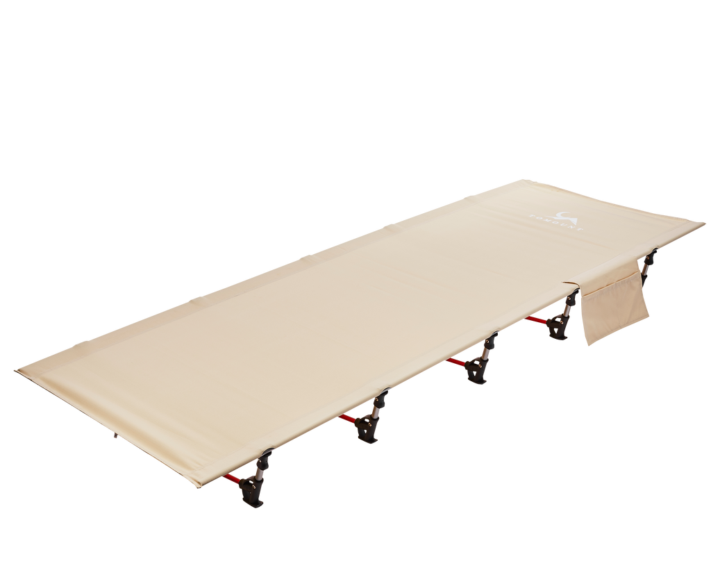 TOMOUNT Lightweight Camping Cot Portable Folding Bed for Tent