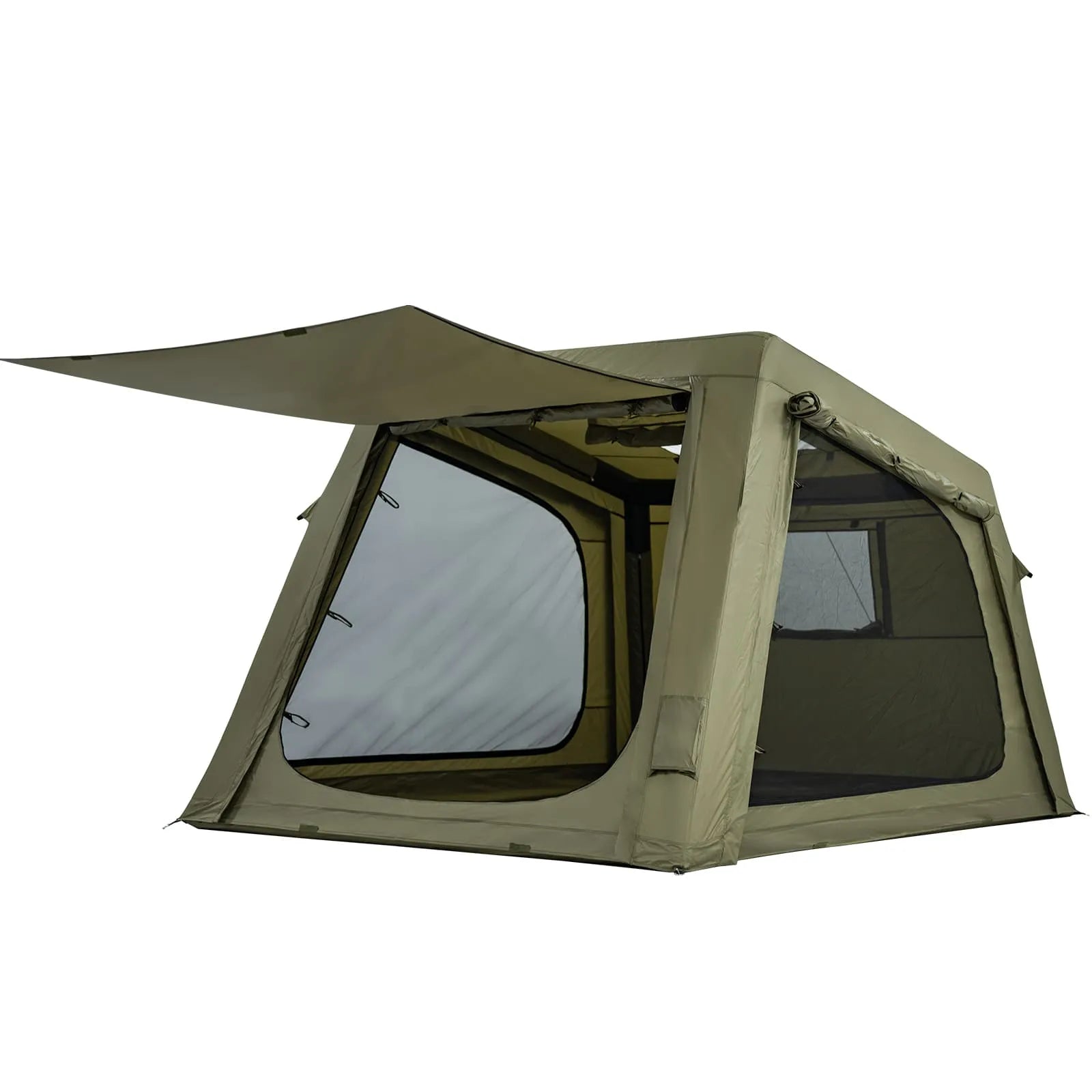 LODGE AIR-8L 3-4 Person Air Tent with Stove Jack