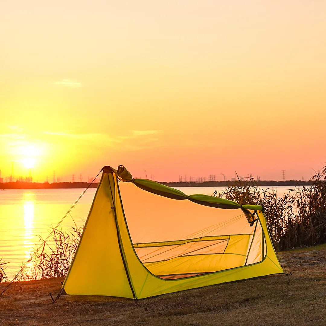 UL-Ridge Ultralight 15D Silnylon Bivy Trekking Pole Tent