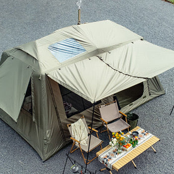 LODGE AIR-13 Inflatable 6-10 Person Glamping Air Tent