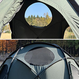 TOMOUNT Zeal™ pro Dome Canvas Tent 4-Season Glamping Hot Tent
