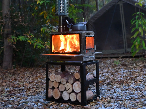 TOMOUNT Ultra-Large Capacity Wood Burning Stove for Hot Tents & Canvas Tents