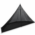 TOMOUNT Half Inner Mesh for Teepee Hot Tent with Waterproof Bathtub Floor