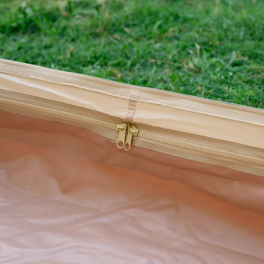TOMOUNT Droplet™ Canvas Bell Tent with Stove Jack & Starview Window