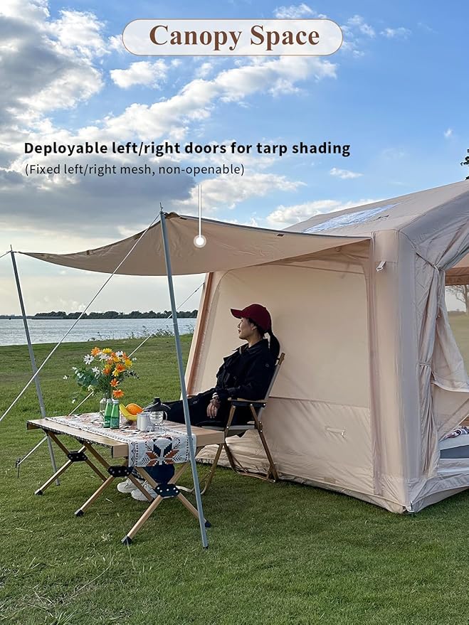 Pre-sale LODGE AIR-7 3-4 Person Blow up Air Hot Tent