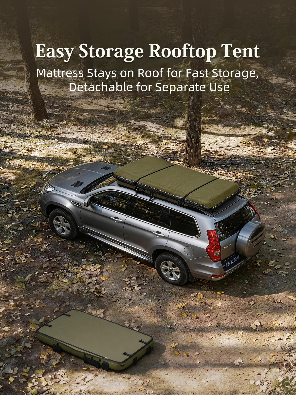 TOMOUNT Car Tent Spacious Glamping Edition