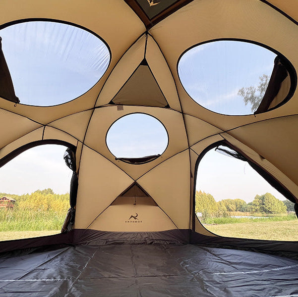 TOMOUNT Zeal™ Dome 4-Season Ultralight Nylon Tent with Stove Jack